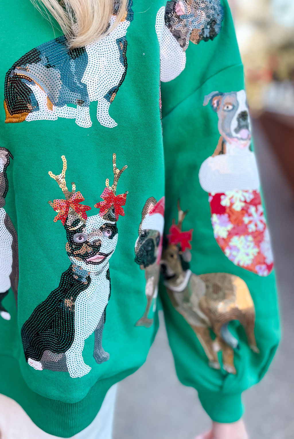 Christmas Puppies Sweatshirt