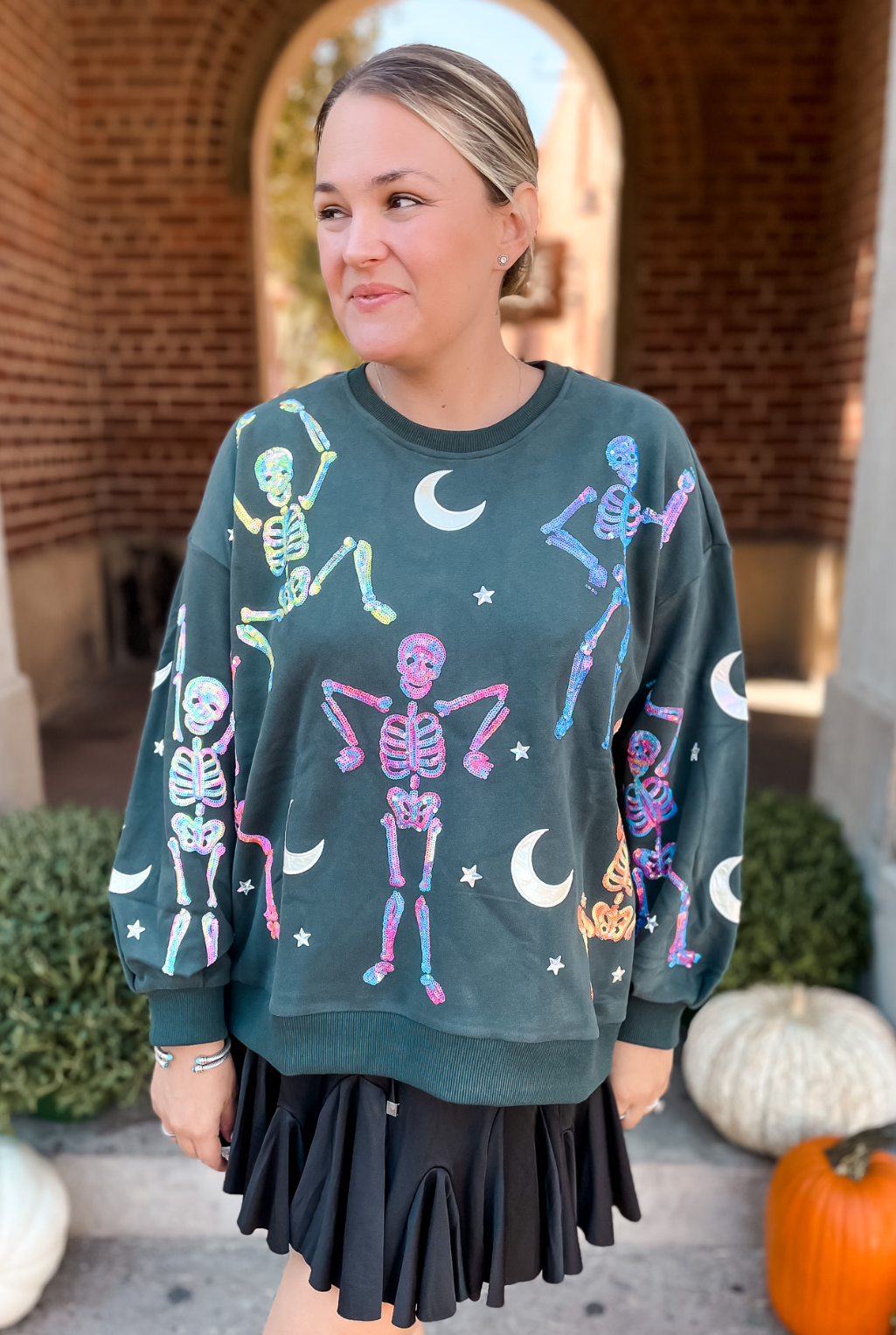 Queen Of Sparkles - Dancing Skeletons Sweatshirt