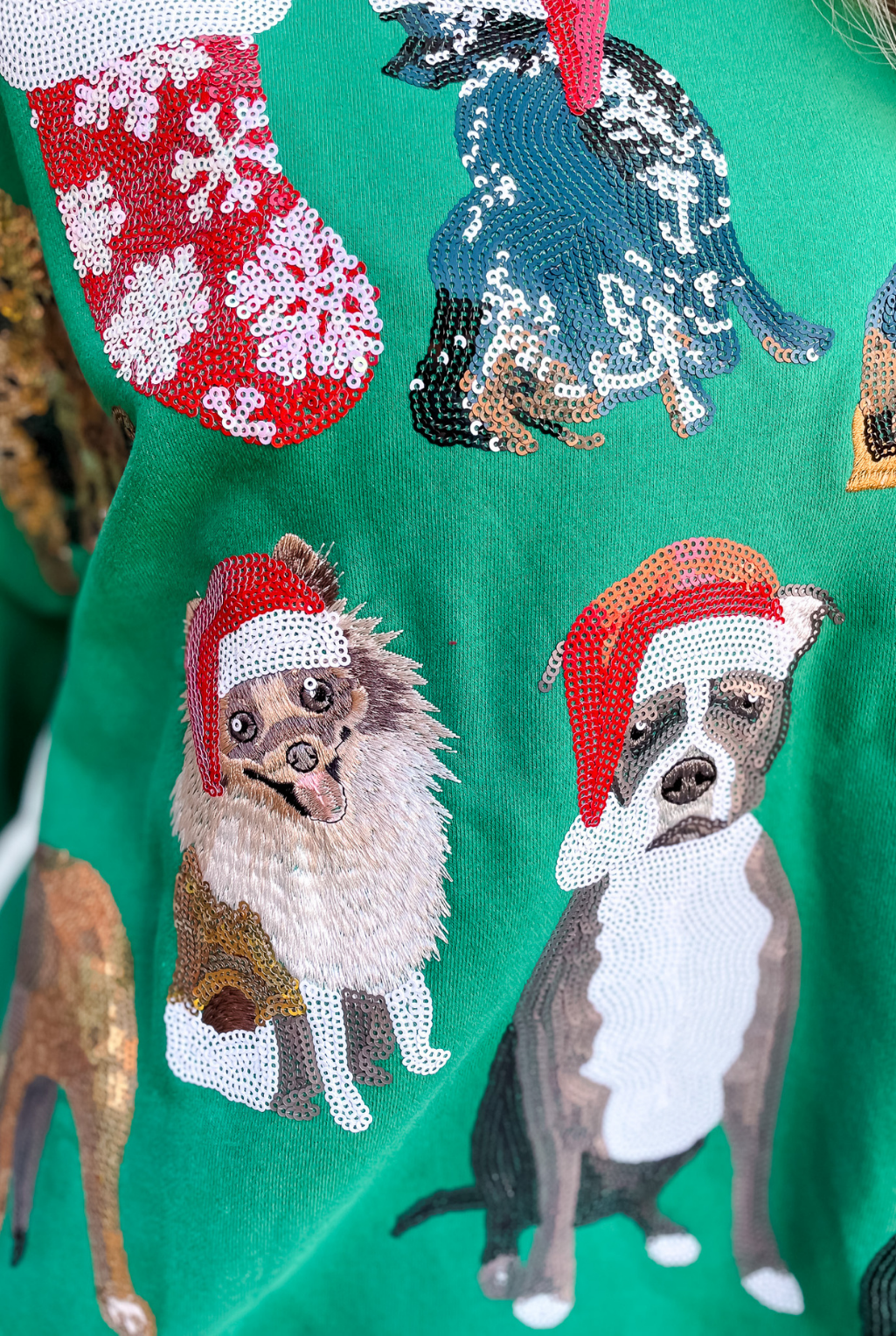 Christmas Puppies Sweatshirt