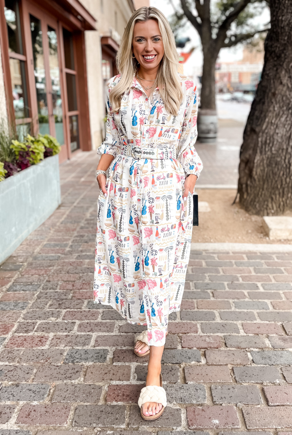 Summertime Belted Dress