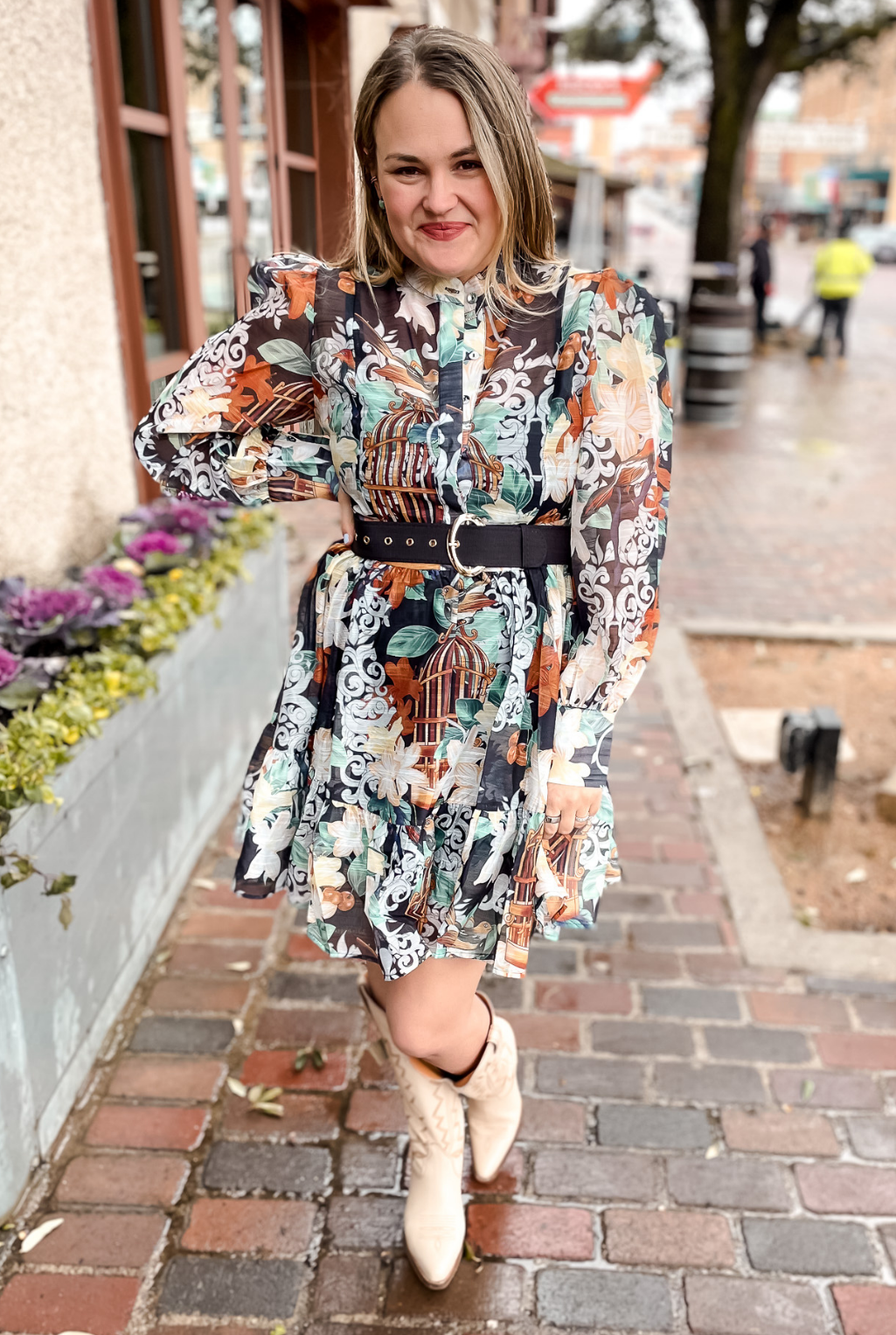 Interlaken Floral Dress