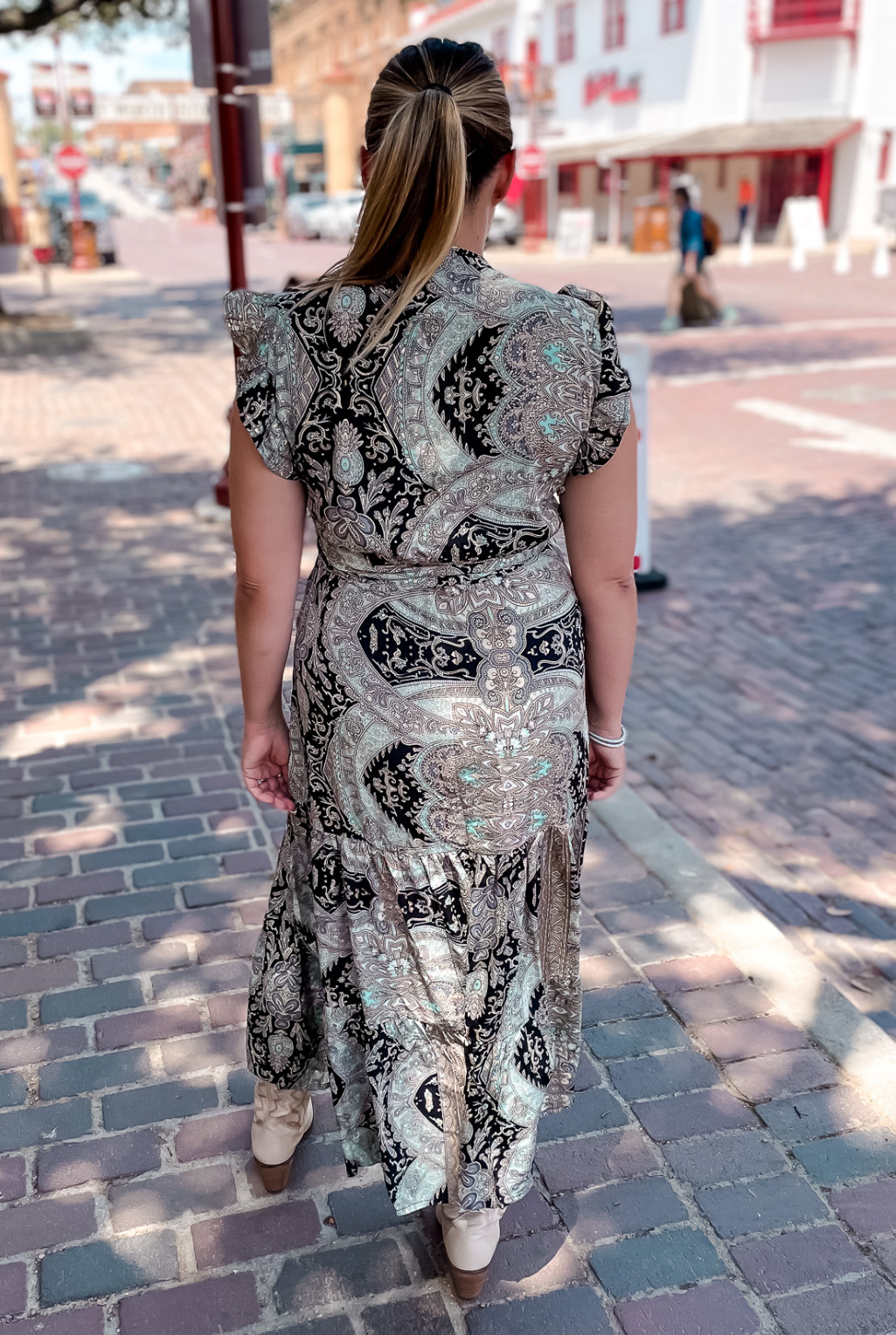 Stockyards Summer Wrap Dress