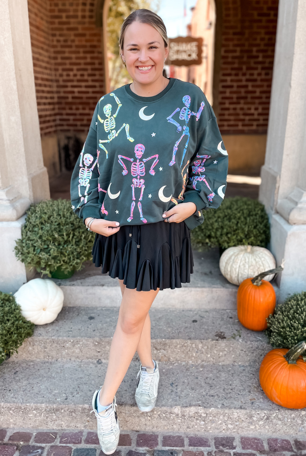 Queen Of Sparkles - Dancing Skeletons Sweatshirt