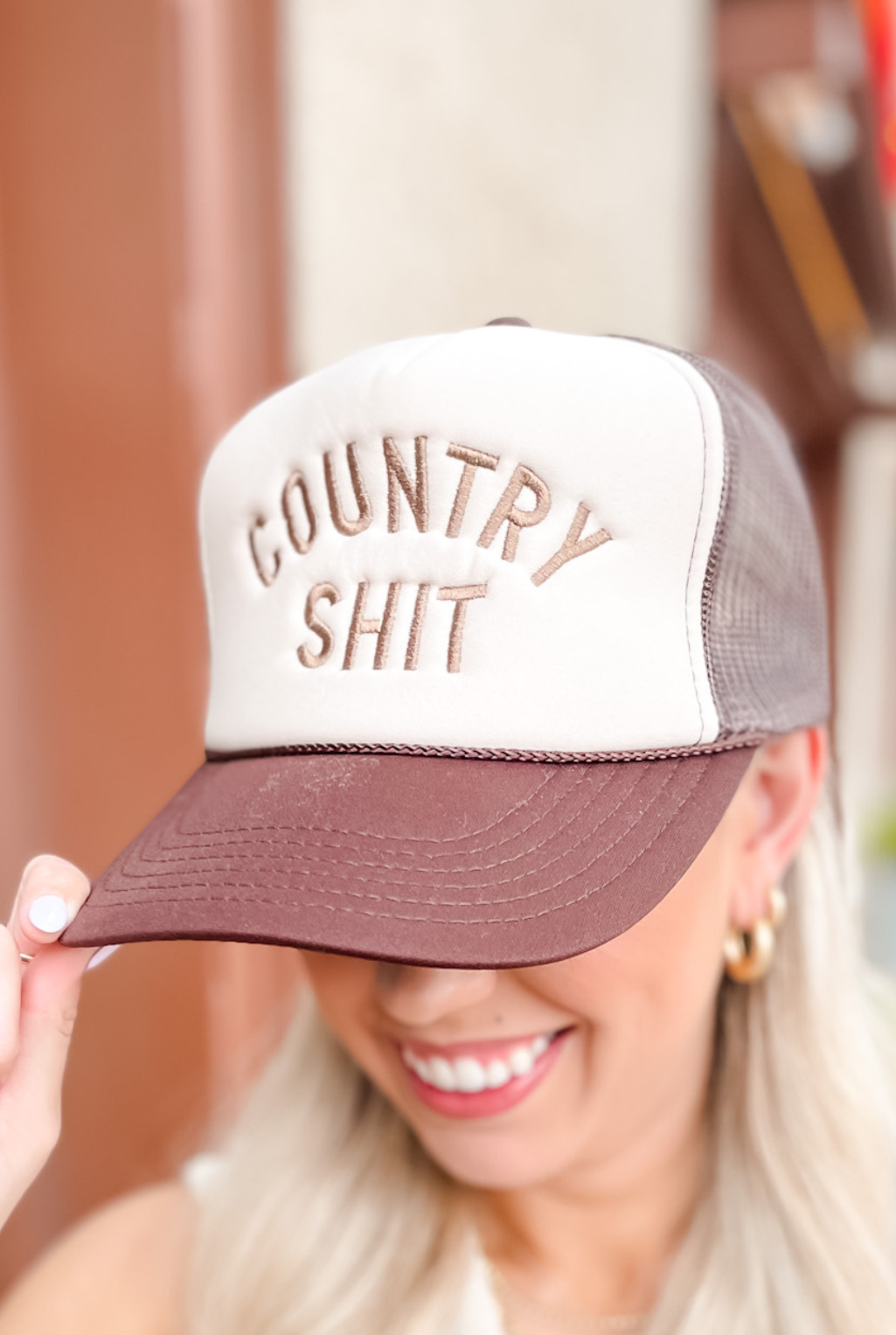 Country Shit Trucker Cap