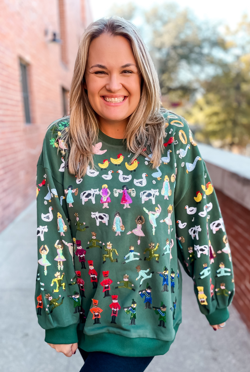 Twelve Days Of Christmas Sweatshirt