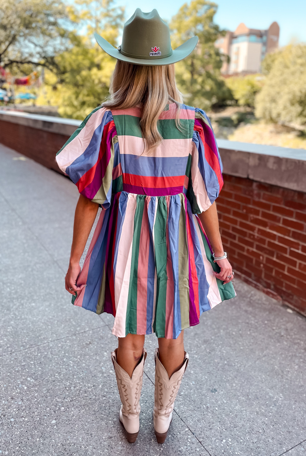 Awning Stripe Dress