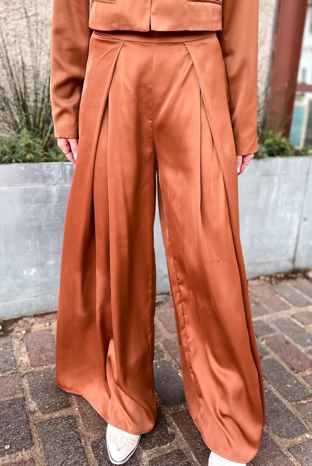 Bronze Pant Set