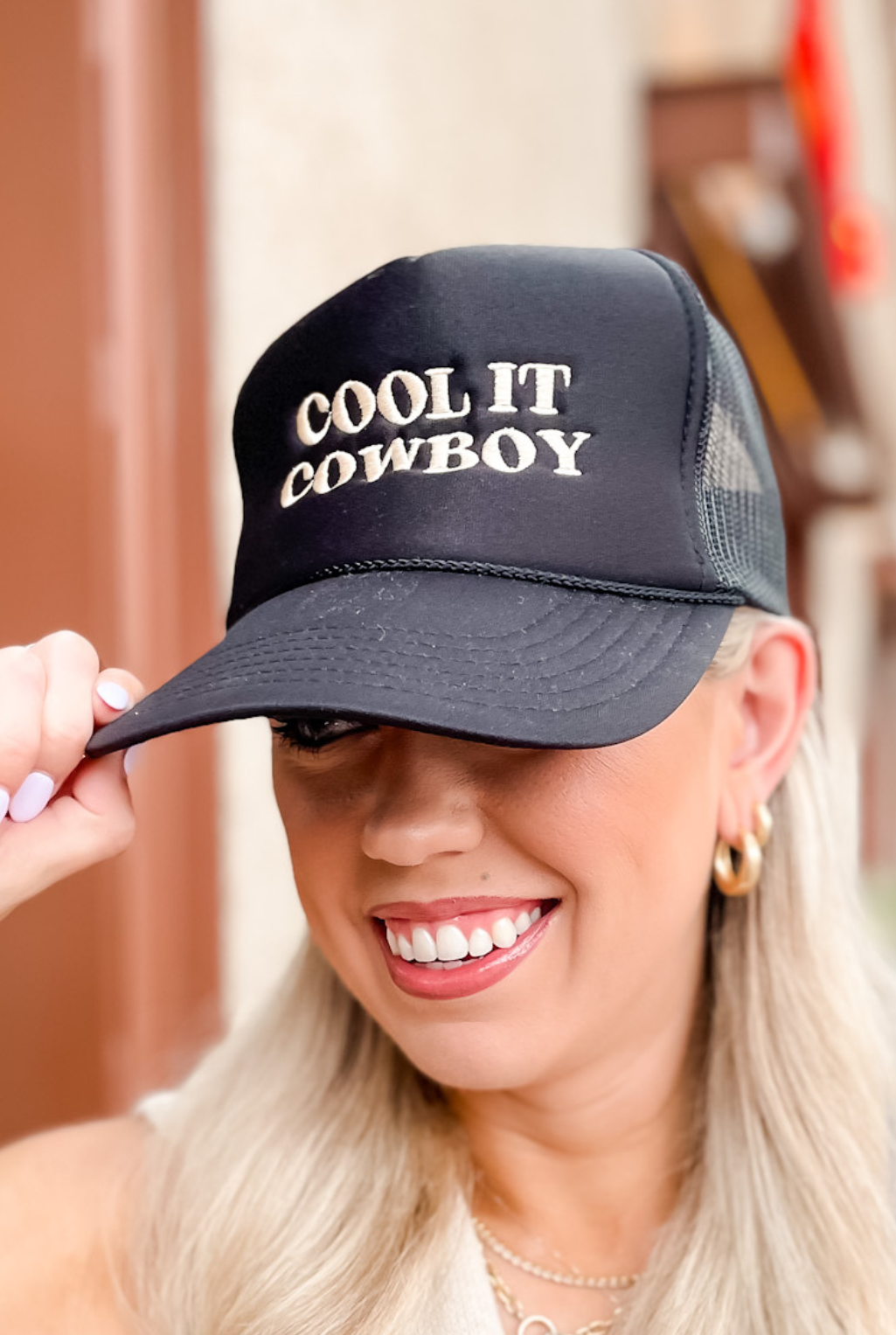 Cool It Cowboy Trucker Hat