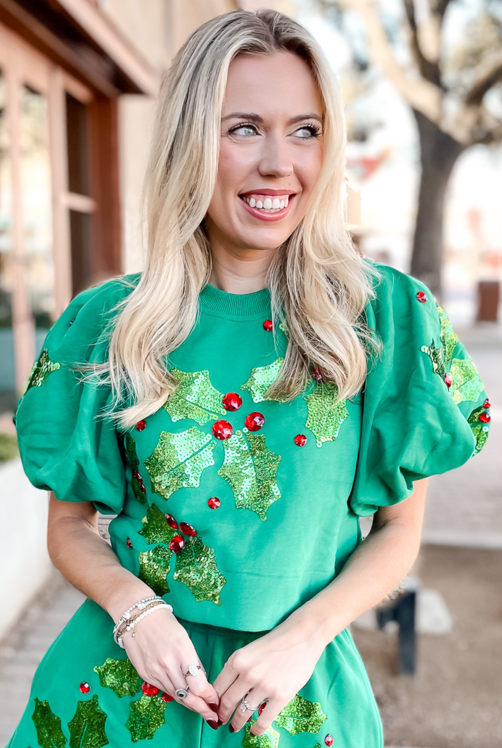 Christmas Holly Sweatshirt