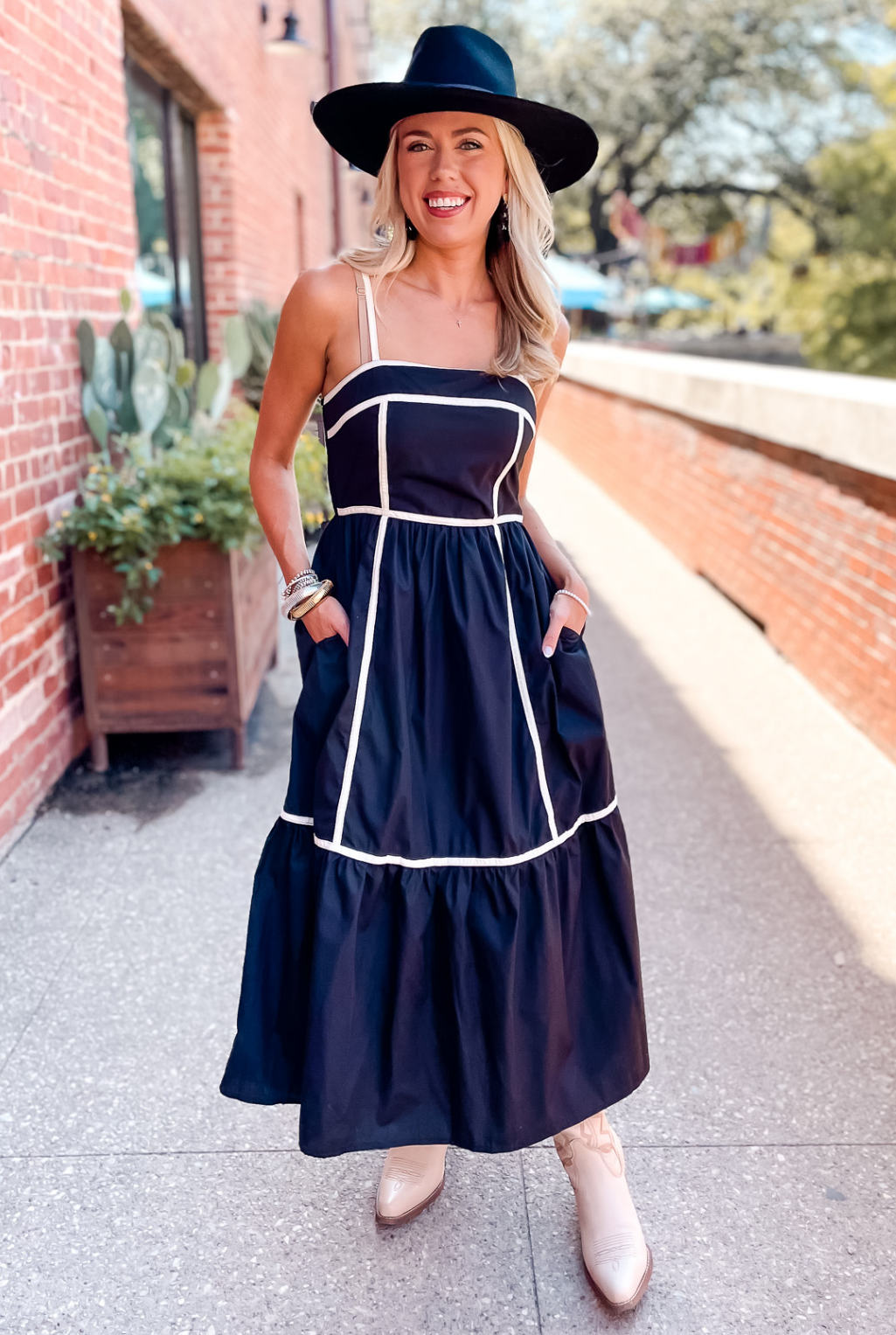 Strait Lines Dress