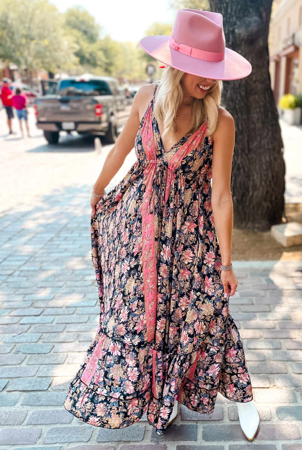 Rose Fields Maxi Dress