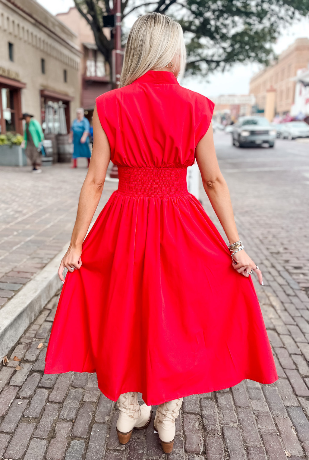 Zip Me Up Dress - Red