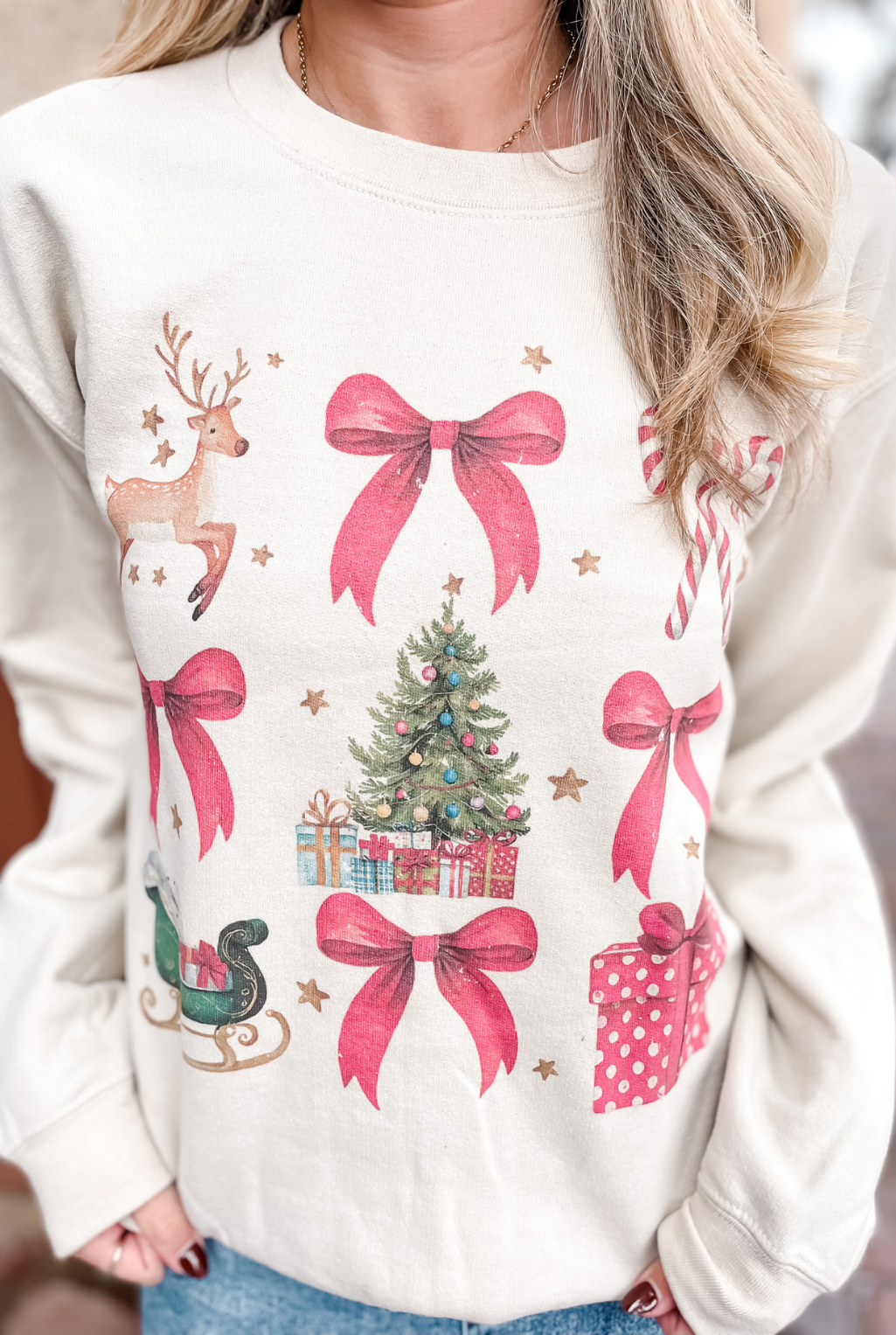 Sweatshirt - Coquette Christmas