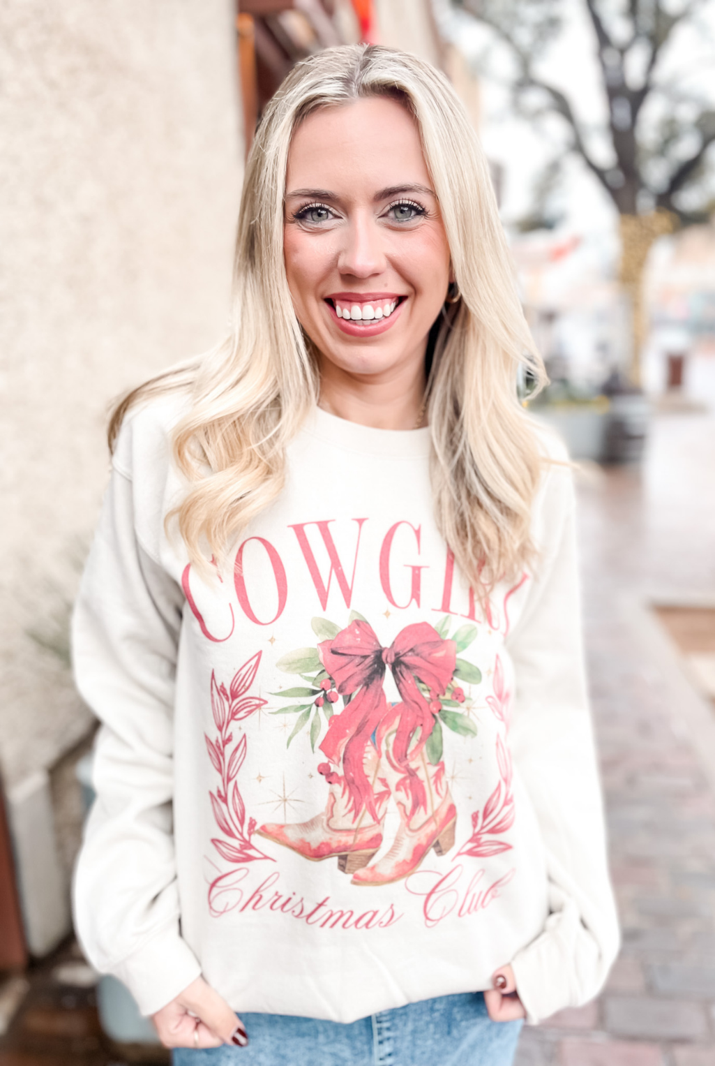 Sweatshirt - Cowgirl Christmas Club