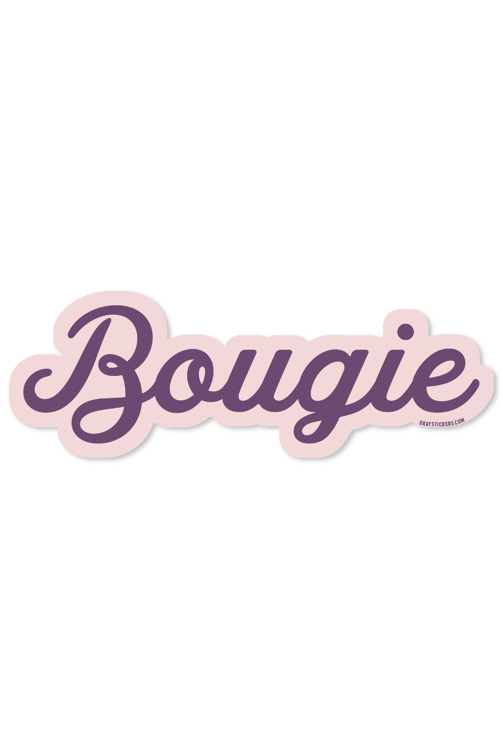 Bougie Sticker