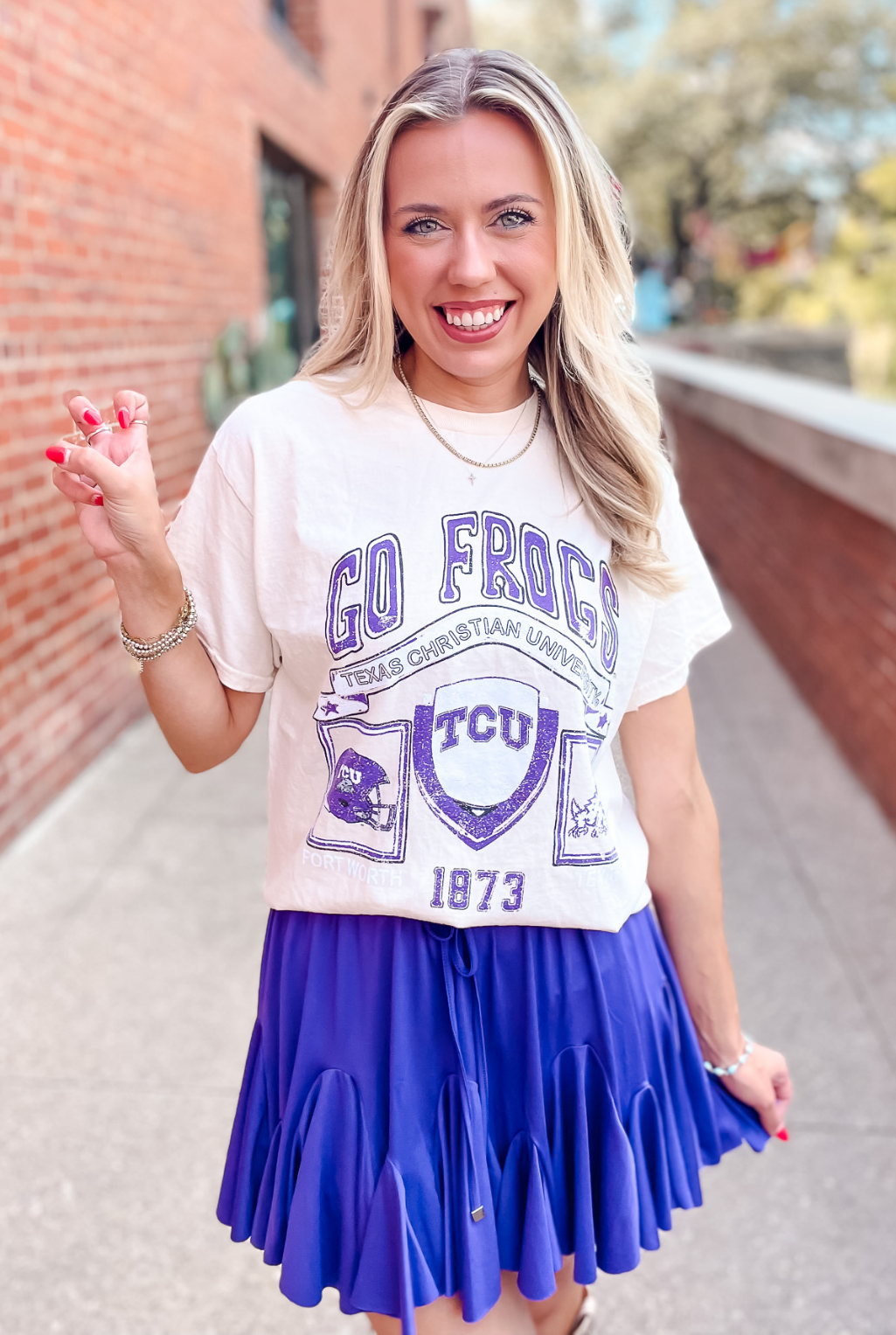 TCU Prep Patch T-Shirt