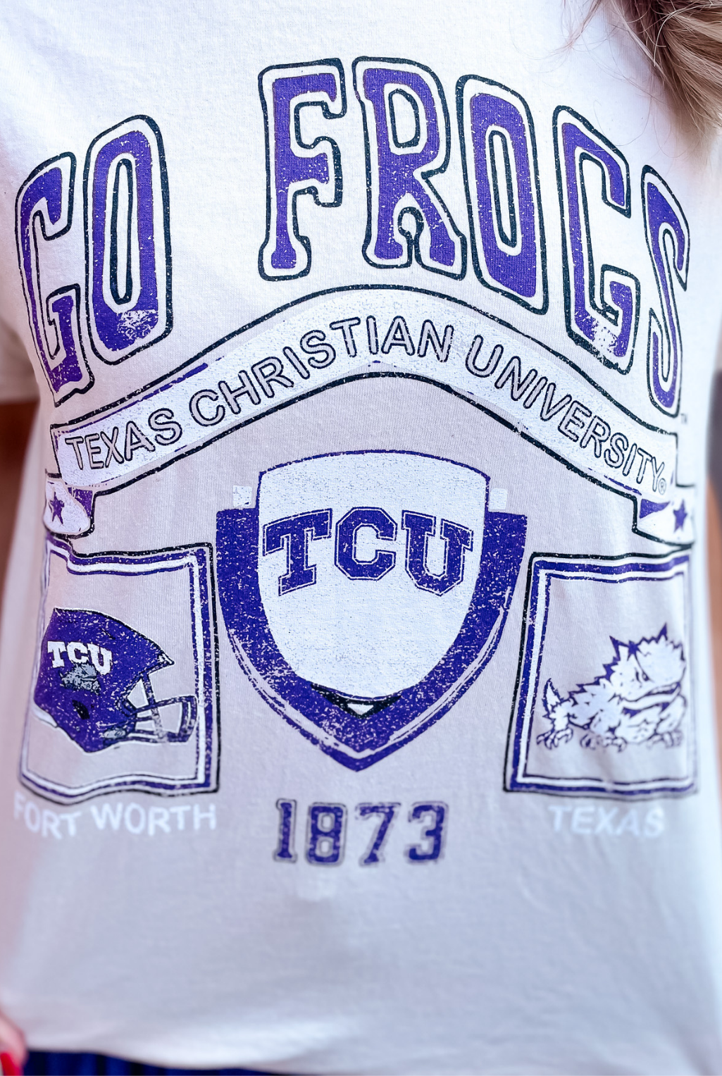 TCU Prep Patch T-Shirt