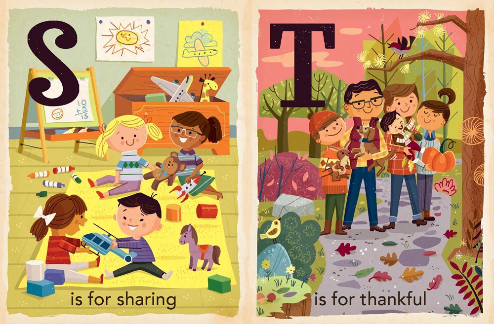 T Is For Thankful - An Alphabet Book