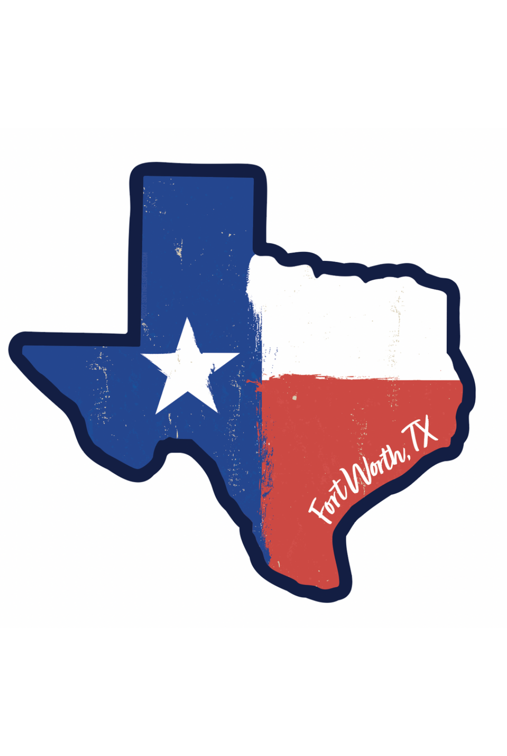 Texas Flag Sticker