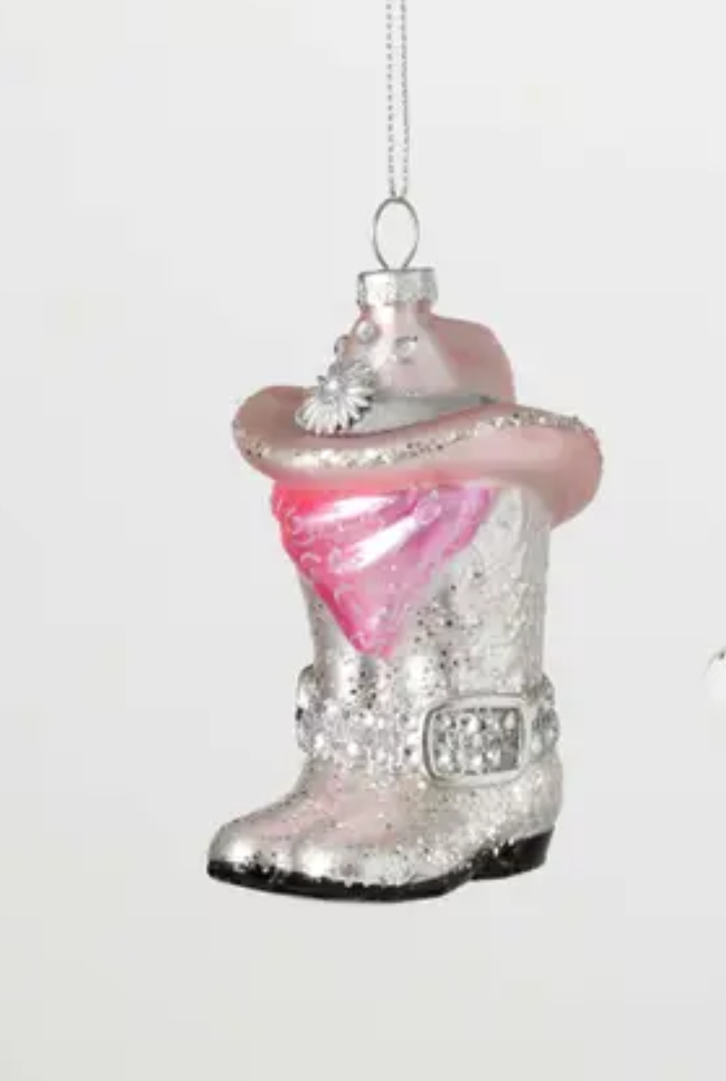 Cowgirl Getup Ornament - Hot Pink