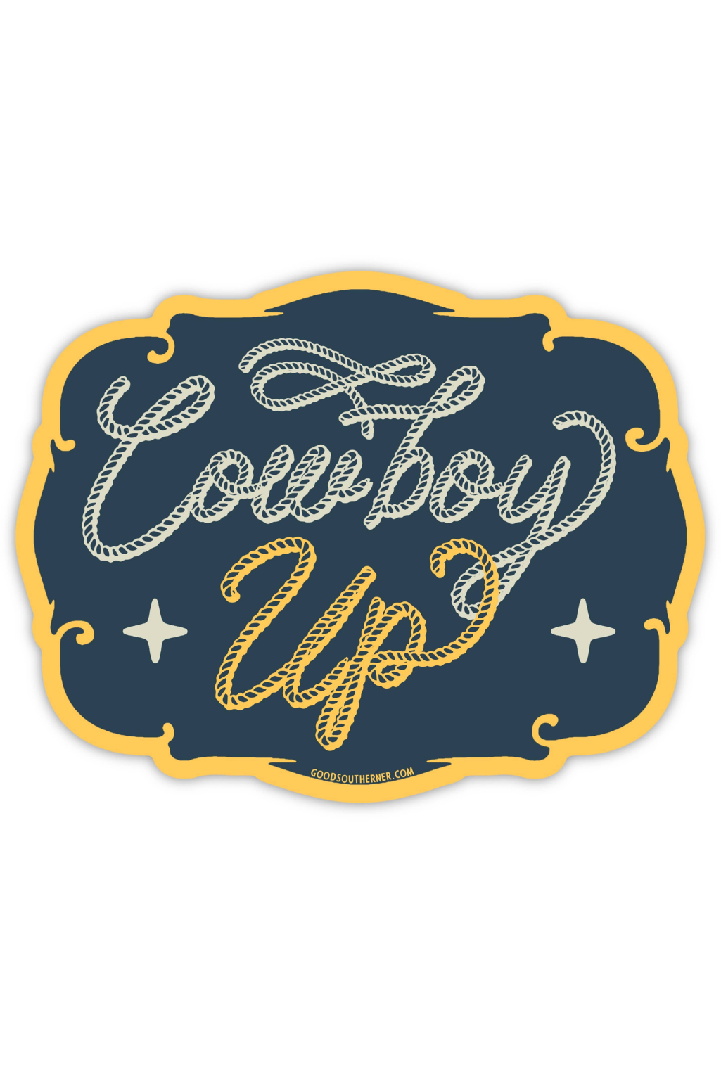 Cowboy Up Sticker