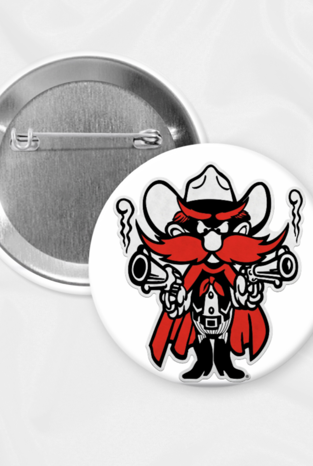 Raider Red Game Day Button