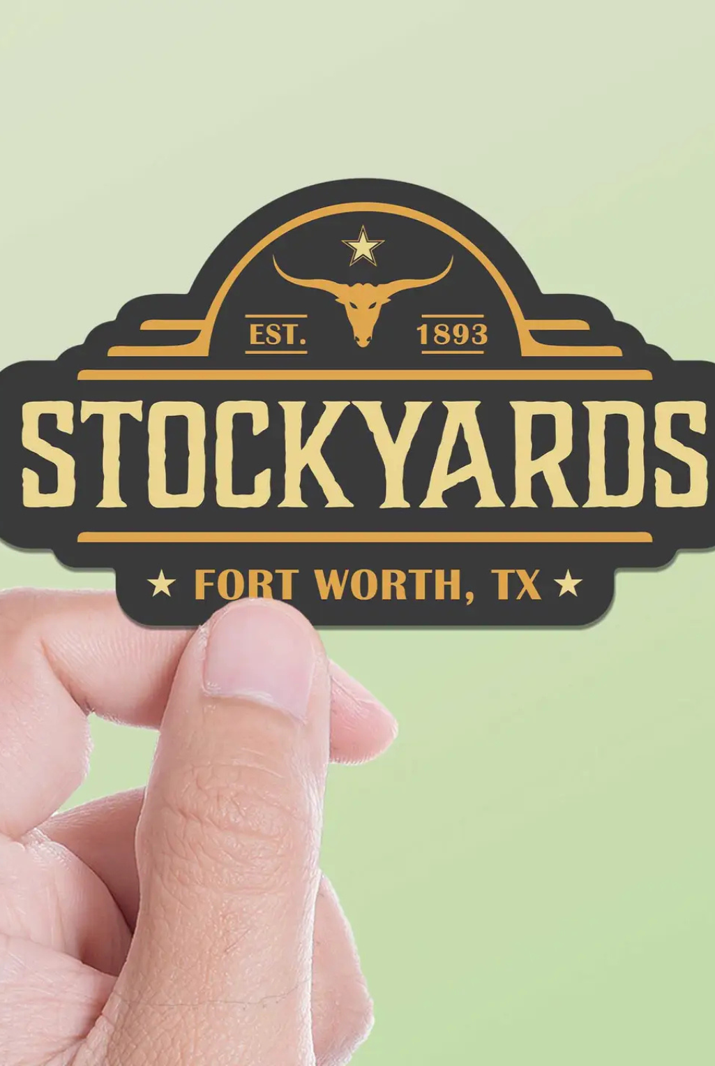 Stockyards Est 1893 Sticker