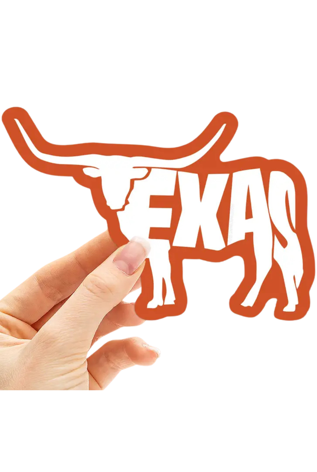 Texas Longhorn Sticker - Large