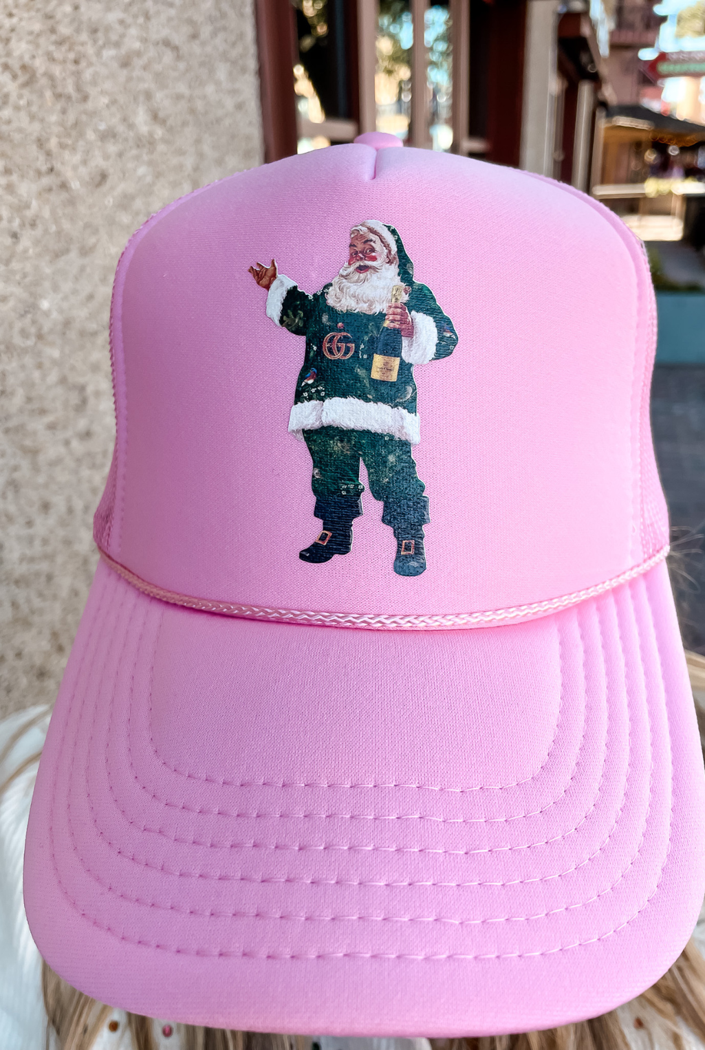 Designer Santa Trucker Hat