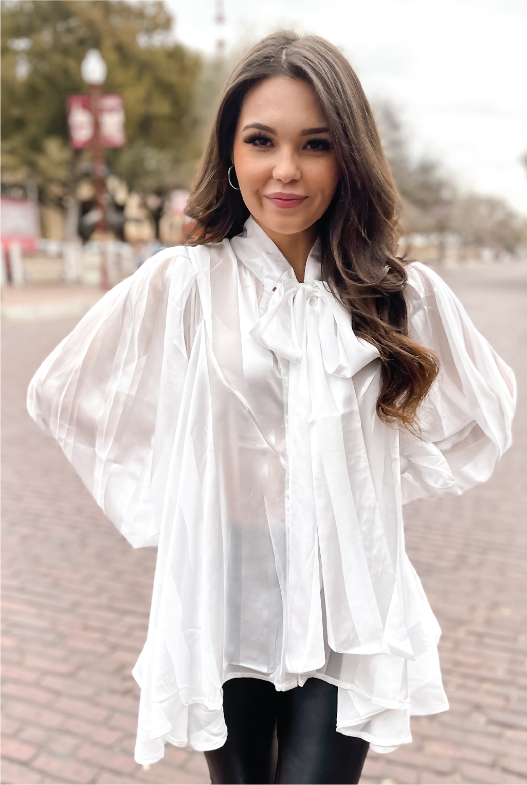 Sienna Bow Blouse