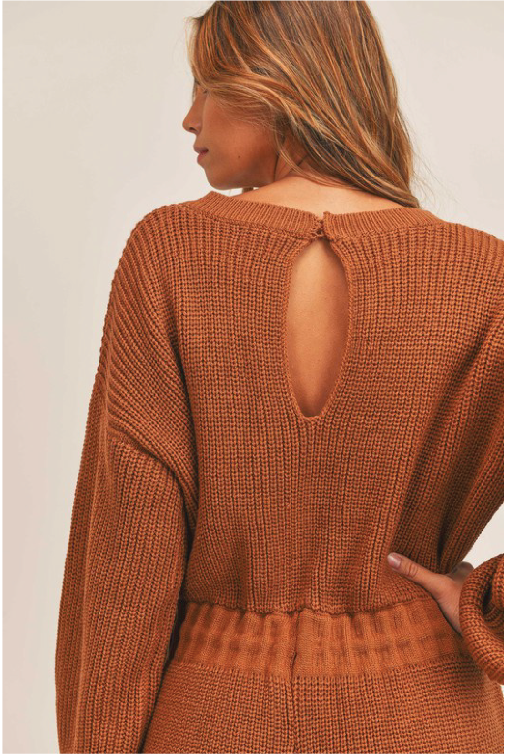 Lounge Around Knit Romper