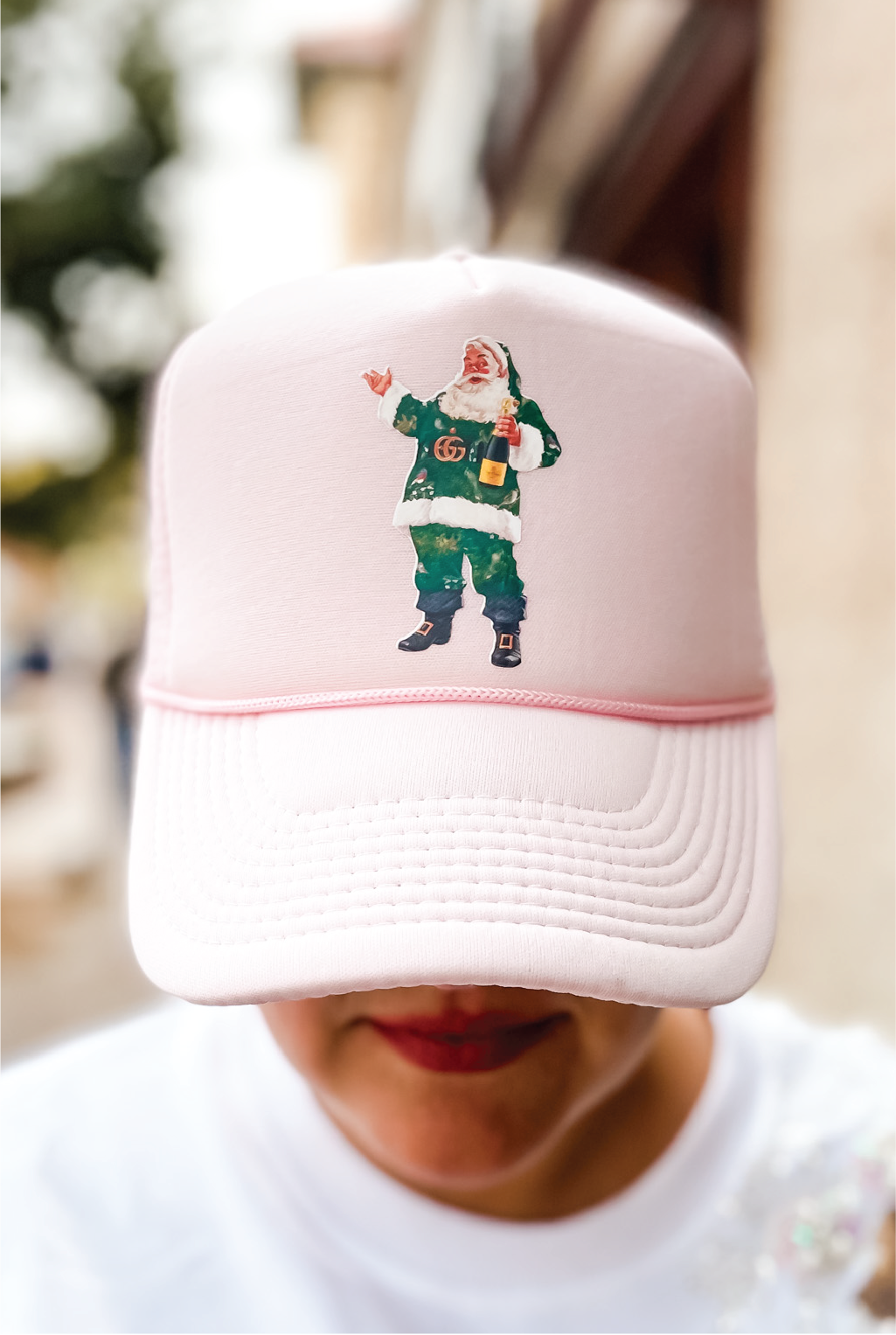 Designer Santa Trucker Hat