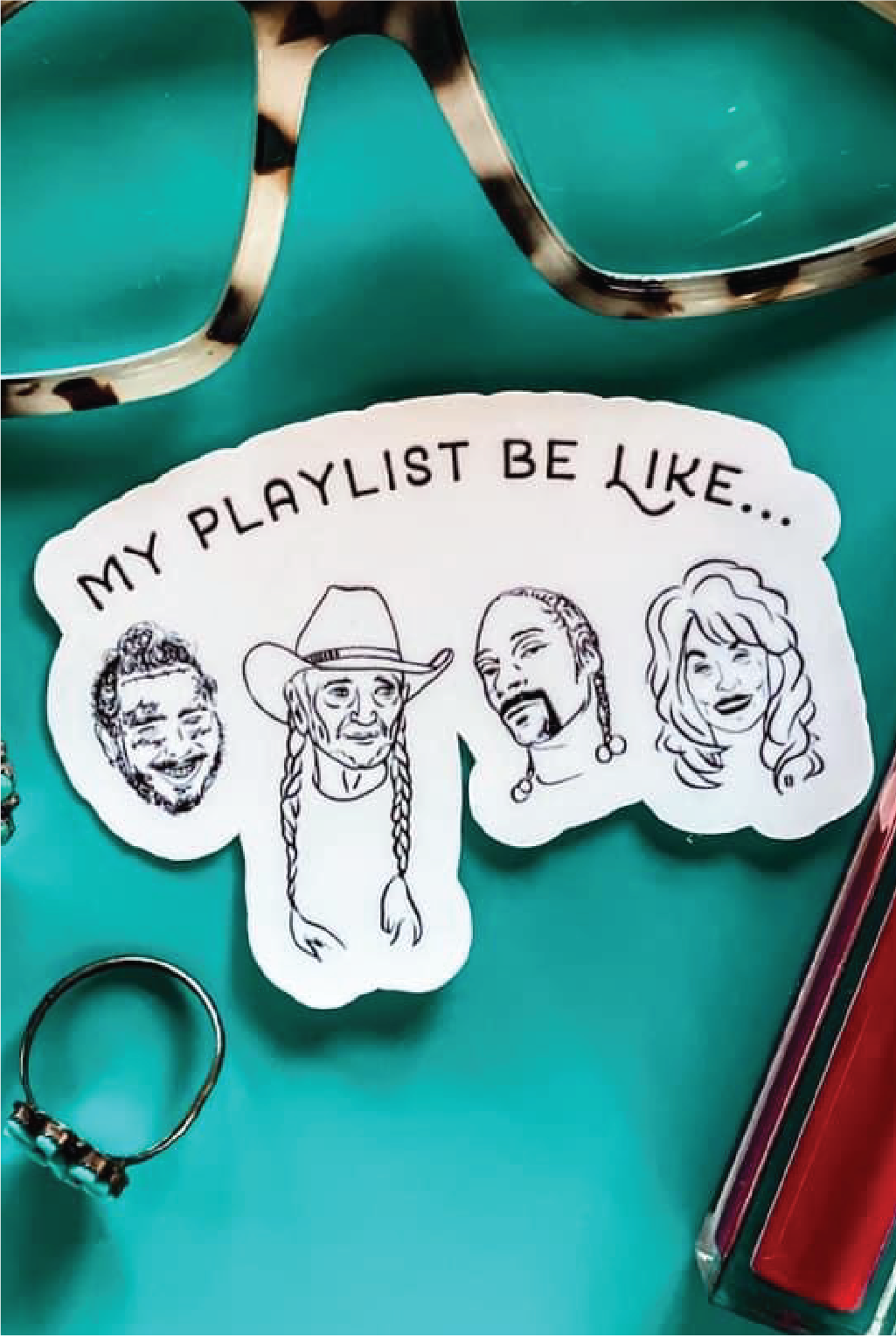 My Playlist Sticker